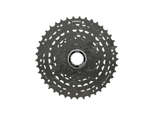 Shimano CUES CS-LG400-9 Cassette - 9-Speed 11-41t LINKGLIDE Black