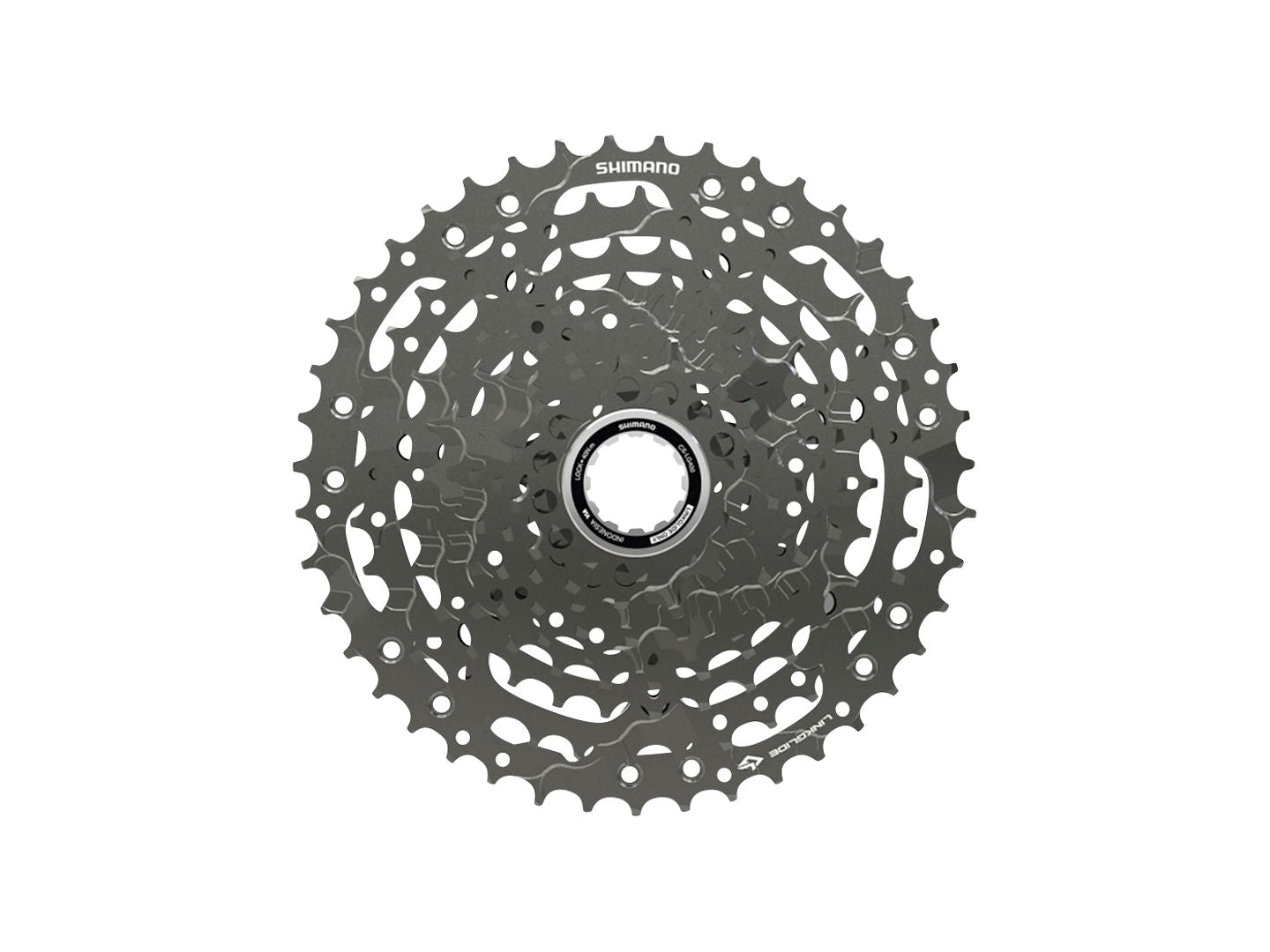 Shimano CUES CS-LG400-10 Cassette - 10-Speed 11-39t LINKGLIDE Black