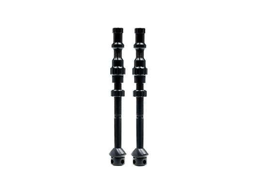 Stan's Tubeless Exo-Core Valve Stems - Alloy Extra Tall Black Pair