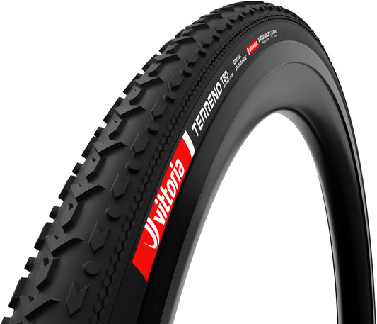 Vittoria Terreno T80 Coarse Loose Tire - 700 x 45 Tubeless Folding BLK Gravel Endurance Graphene G2.0