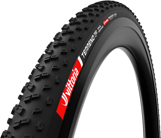 Vittoria Terreno T90 Mud Tire - 700 x 40 Tubeless Folding BLK Gravel Endurance Graphene G2.0