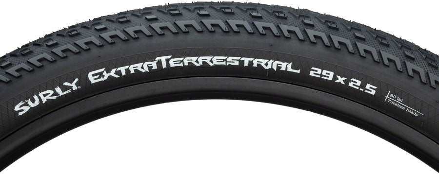 Surly ExtraTerrestrial Tire - 29 x 2.5 Tubeless Folding Black 60tpi