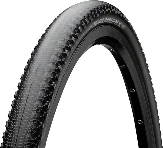 Continental Terra Hardpack Tire - 700 x 50 Tubeless Folding BLK PureGrip ShieldWall System E25