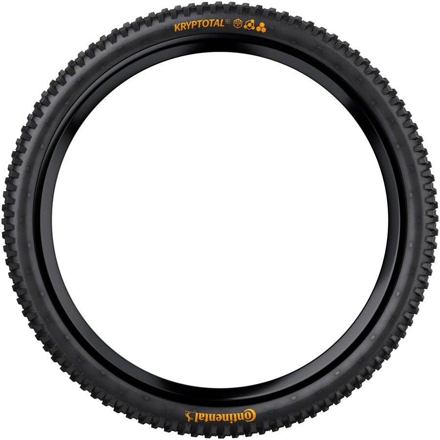 Continental Kryptotal Front Tire - 27.5 x 2.40 Tubeless Folding BLK SuperSoft Downhill Casing E25