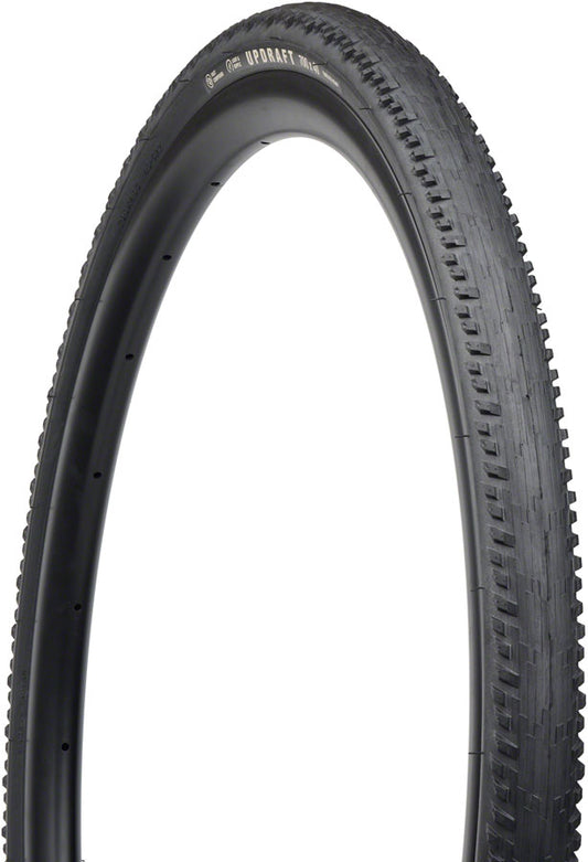 Teravail Updraft Tire - 700 x 40 Tubeless Folding BLK Durable Fast Compound