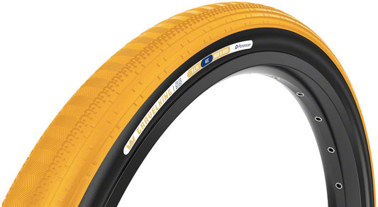 Panaracer GravelKing SS Tire - 700 x 45 Tubeless Folding Honey Butter/Black