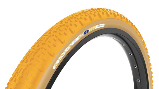 Panaracer GravelKing X1 Tire - 700 x 45 Tubeless Folding Honey Butter/Brown