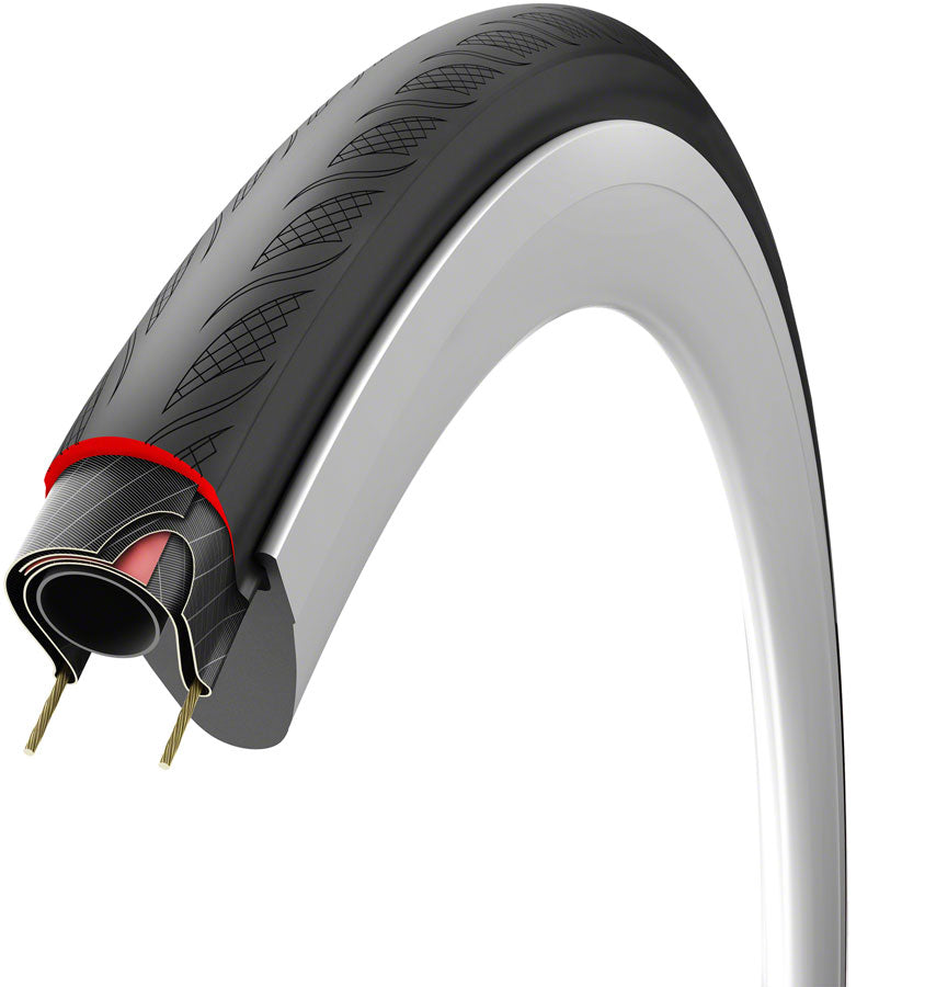 Vittoria Rubino V Tire - 700 x 28 Clincher Folding BLK 1C Graphene + Silica G2.0