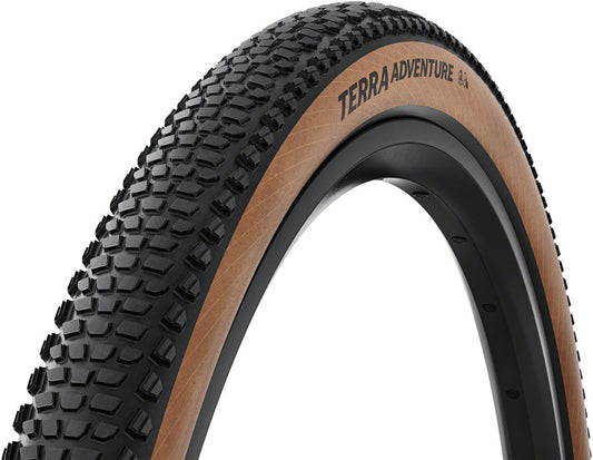 Continental Terra Adventure Tire - 700 x 50 Tubeless Folding BLK/Transparent Grip Trail Casing E25