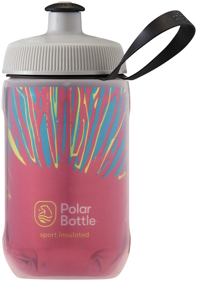 Polar Bottles Kids Insulated Firework Water Bottle - 12oz Engine Red