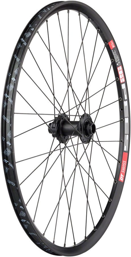 Quality Wheels Bear Pawls / DT Swiss E593 Front Wheel - 26" 20 x 110mm 6-Bolt BLK 32H
