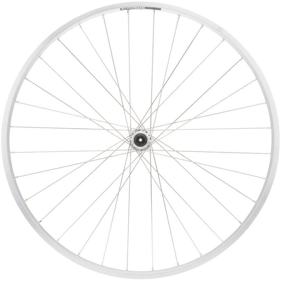 Quality Wheels Value Double Wall Series Rear Wheel - 700 QR x 130mm Rim Brake HG 10 Silver Clincher 32H
