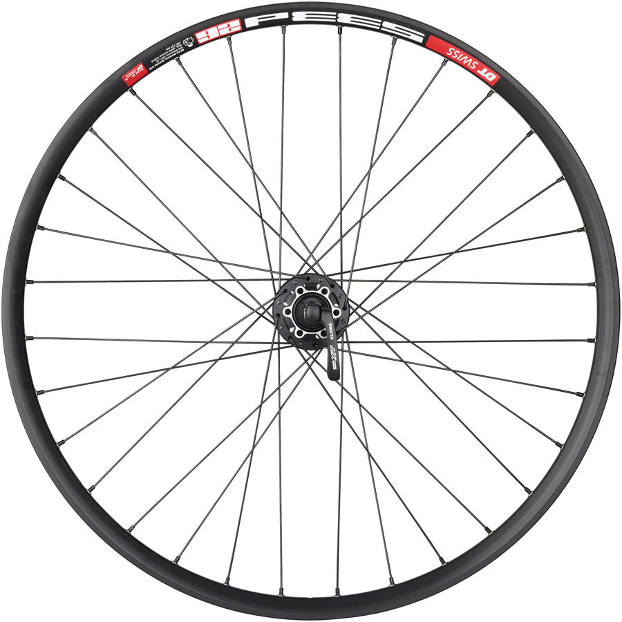 Quality Wheels Shimano FH-QB400/DT 533d Rear Wheel - 26" QR x 135mm 6-Bolt HG 10 BLK 32H