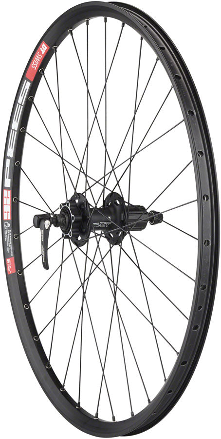 Quality Wheels Shimano FH-QB400/DT 533d Rear Wheel - 26" QR x 135mm 6-Bolt HG 10 BLK 32H