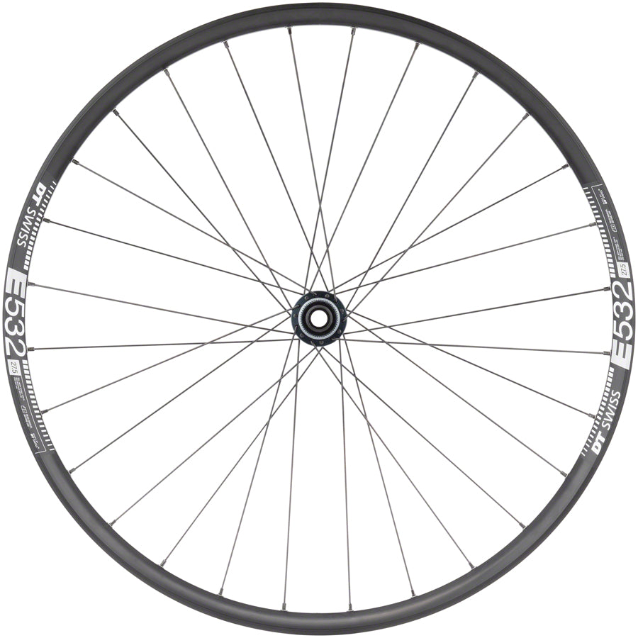 Quality Wheels Shimano SLX/DT E532 Front Wheel - 27.5" 15 x 110mm Center-Lock BLK 28H
