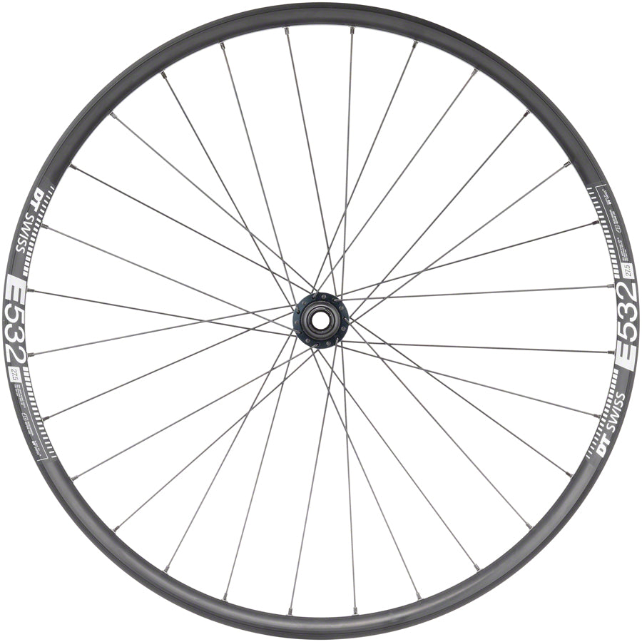 Quality Wheels Shimano SLX/DT E532 Front Wheel - 27.5" 15 x 110mm Center-Lock BLK 28H