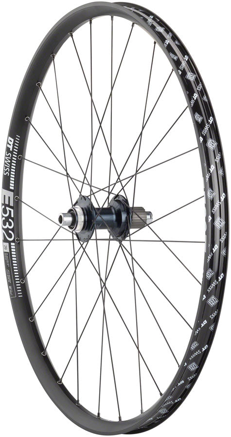 Quality Wheels Shimano SLX/DT E532 Rear Wheel - 29" 12 x 148mm Center-Lock Micro Spline BLK 28H