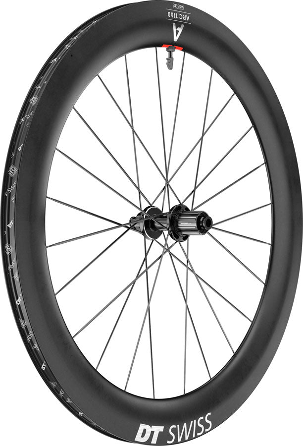 DT Swiss ARC 1100 DiCut 65 Rear Wheel - 700 12 x 142mm Center-Lock HG11 Road/XDR Ratchet EXP 36 BLK