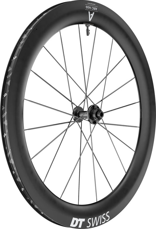 DT Swiss ARC 1400 DiCut 65 Front Wheel - 700 12 x 100mm Center-Lock Black