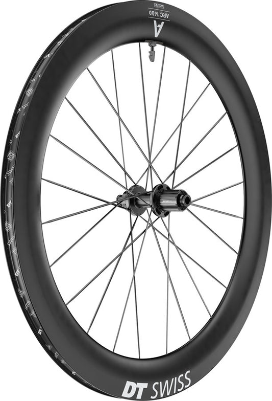 DT Swiss ARC 1400 DiCut 65 Rear Wheel - 700 12 x 142mm Center-Lock HG11 Road/XDR Ratchet EXP 36 BLK