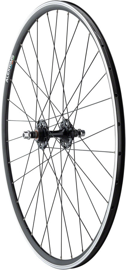 Quality Wheels Value Double Wall Series Track Rear Wheel - 700 10 x 1 x 120mm Rim Brake Fixed/Freewheel BLK Clincher 32H