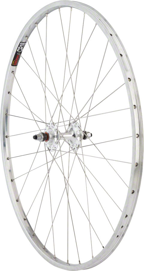 Quality Wheels CR-18 Track Rear Wheel - 27" 10 x 1 x 120mm Rim Brake Fixed/Freewheel Polished/Silver Clincher 32H