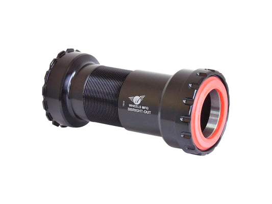 Wheels Manufacturing PressFit BBRight Thread-Together Bottom Bracket - DUB Spindle ABEC-3 Bearing BLK