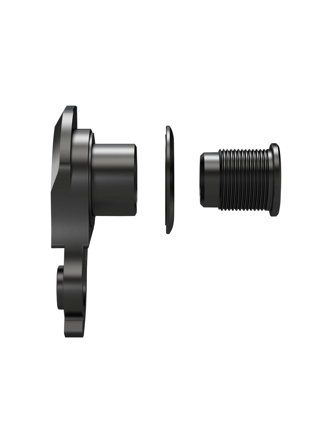 Wheels Manufacturing Universal Derailleur Hanger - 487 For Trek ABP MTB Frames designed to accept SRAM UDH BLK