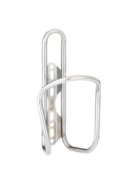Wolf Tooth Morse Bottle Cage - Titanium Silver