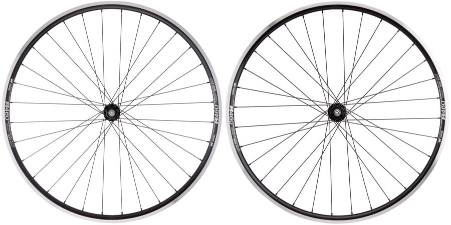 Quality Wheels Shimano 105/DT R460 Wheelset - 700 QR x 100/130mm Rim Brake HG11 Road BLK Clincher 32H