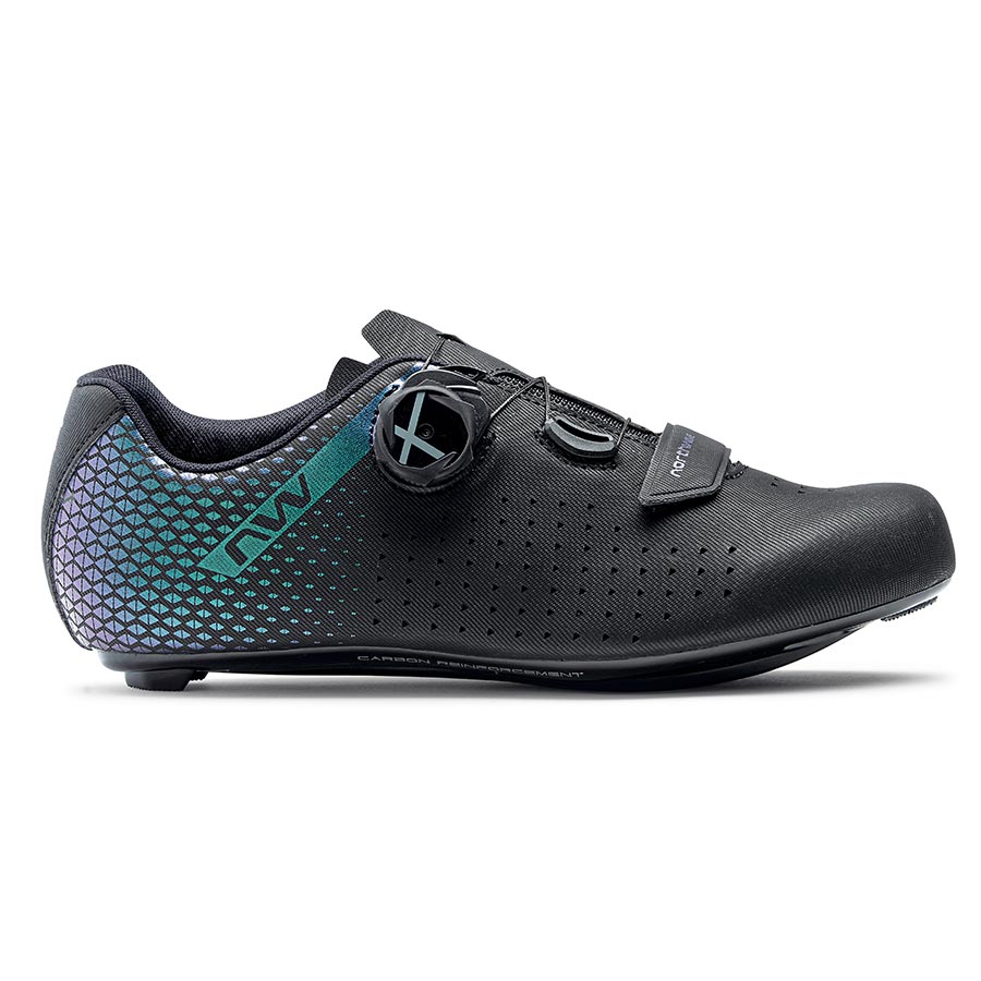 Northwave Core Plus 2 Women Road Shoes Black/Iridescent 36