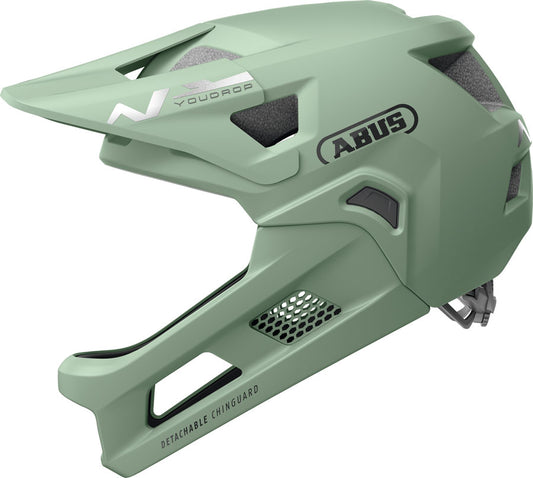 Abus YouDrop FF Helmet - Mist Green Small