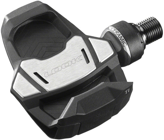 LOOK KEO Blade Carbon Ceramic Ti Pedals - Single Sided Clipless Titanium 9/16