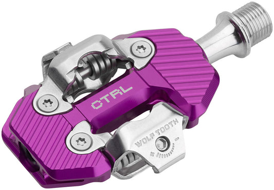 Wolf Tooth CTRL Trail Clipless Pedals - Dual Sided Clipless Alloy 9/16
