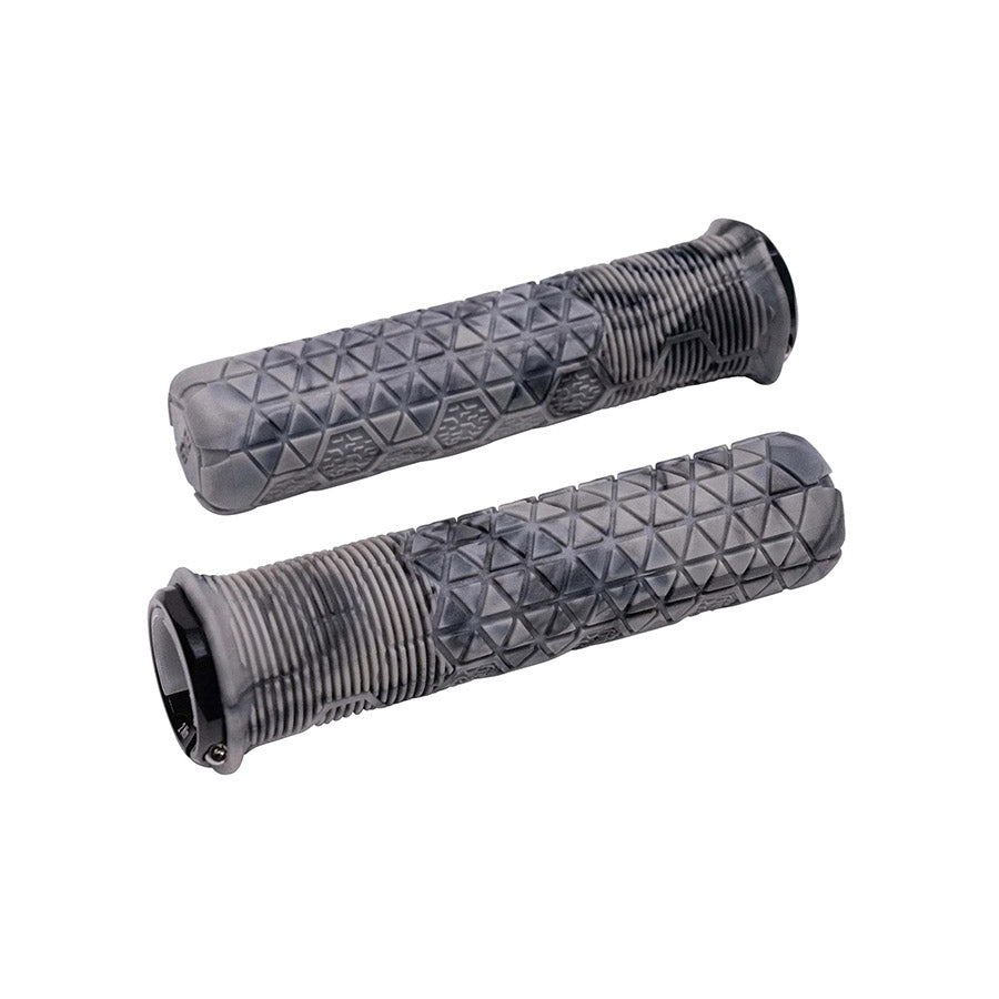 ENVE Composites Fractal Lock-On Trail Grips 34.5mm Gray Swirl