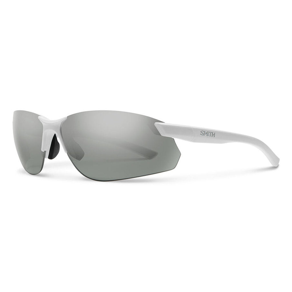 PARALLEL MAX 2 MATTE WHITE POLARIZED PLATINUM MIRROR