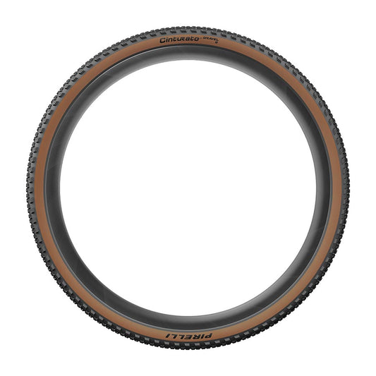 Pirelli Cinturato Gravel S Tire - 700 x 40 Tubeless Folding Classic Tan
