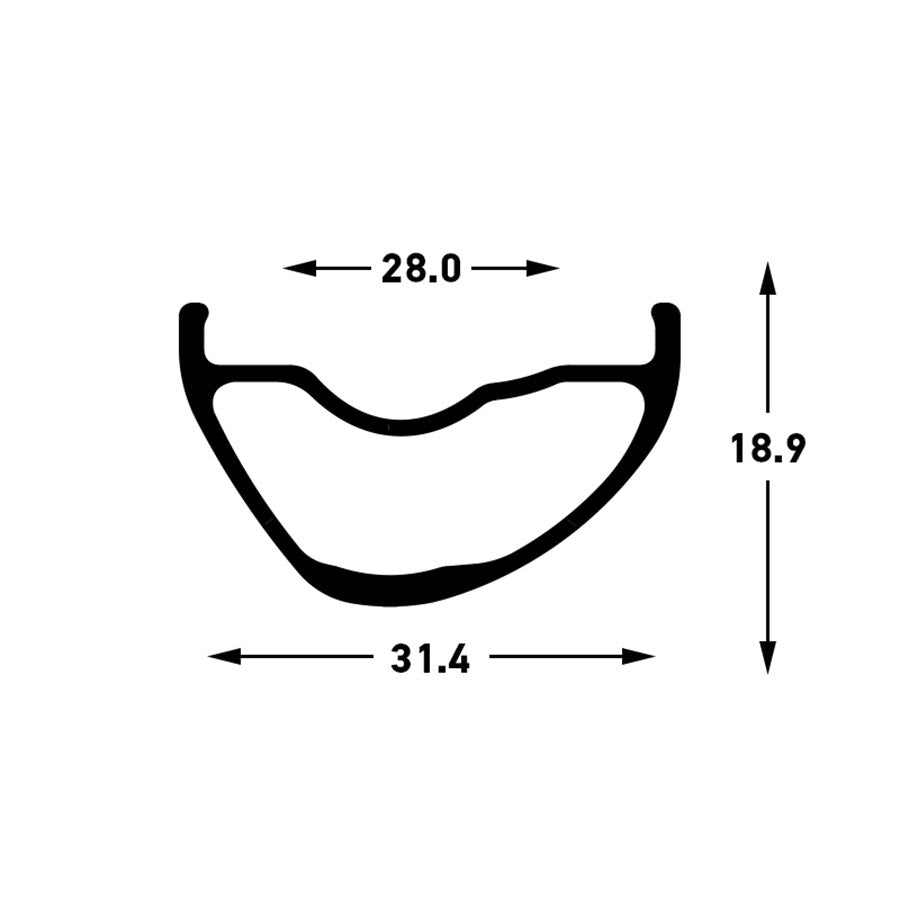 Stans Arch MK4 Rim - 26 Disc Black 32H