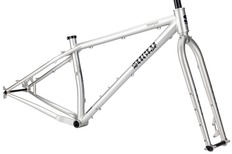Surly Krampus Frameset - 29" Steel Salmon Skin Silver Large