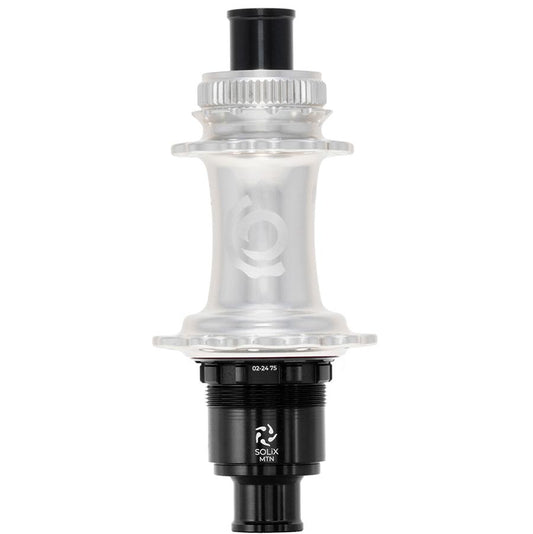 Industry Nine Solix M Classic Rear MS Disc Hub Rear 24H 12mm TA 148mm Shimano Micro Spline Silver