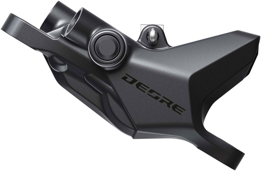 Shimano Deore BR-M6200 Disc Brake Caliper - Front Rear Post Mount 2-Piston Includes G04S-MX Metal Pads Gray