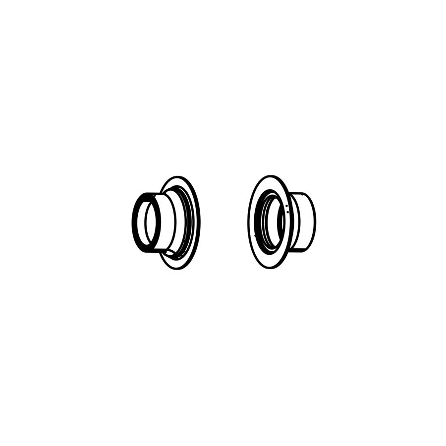 Zipp Front Axle End Cap Set for ZM2 Hubs - 15 x 110 Boost
