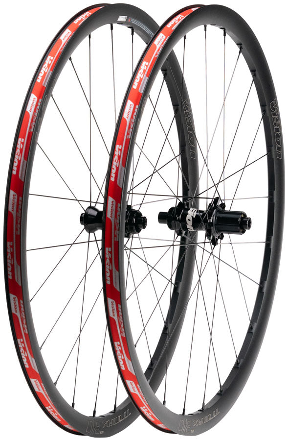 Vision Trimax i23 Wheelset - 700 12 x 100mm/12 x 142mm Center-Lock HG 11/12 BLK