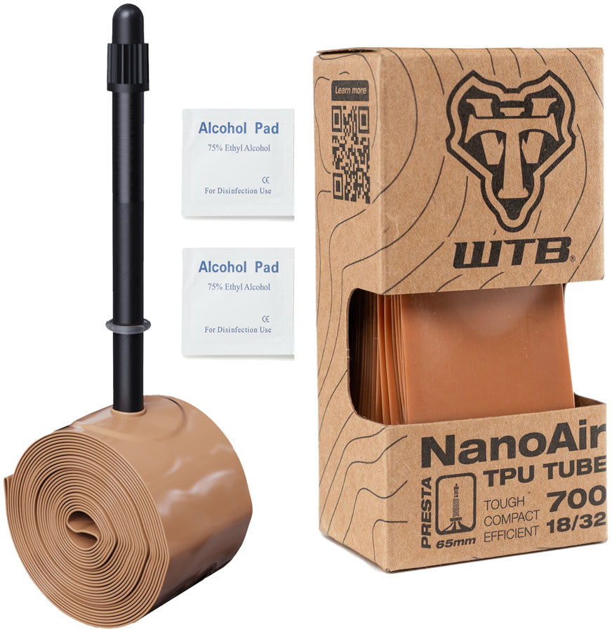 WTB NanoAir TPU Tube - 700 x 18 - 32 65mm Presta Valve