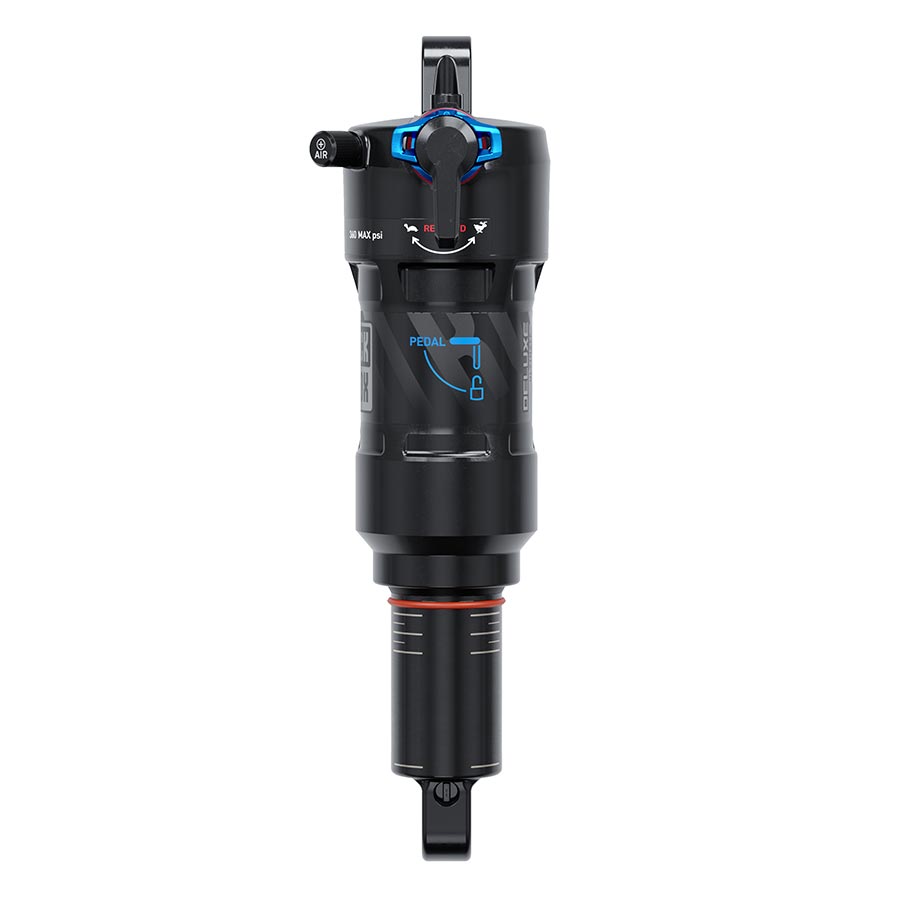 RockShox Deluxe Ultimate RCT Rear Shock - 190 x 45mm LinearAir 2 Tokens Reb/Low Comp 380lb L/O Force Standard C1