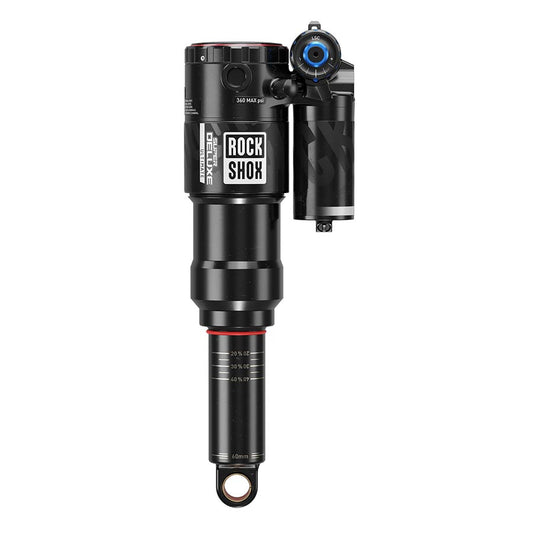 RockShox Super Deluxe Ultimate RC2T Rear Shock - 165 x 45 mm Linear Air 0 Neg/2 Pos Token Reb 55 / Comp 30 L/O4 Standard Trunnion C2