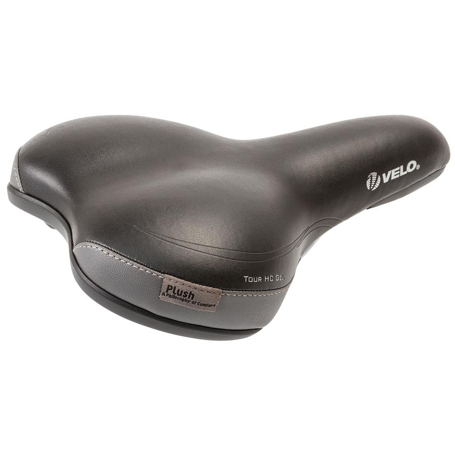 Velo Tour HC Gel Comfort Saddle 260 x 168mm 463g Black