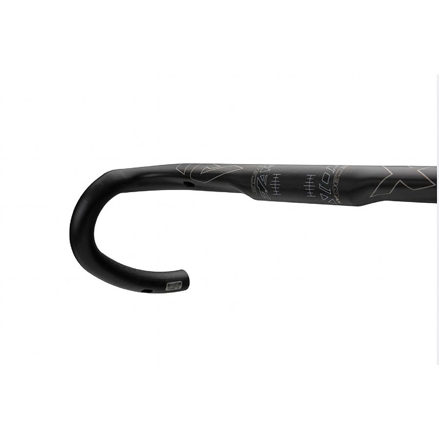 Easton EC90 AX Drop Handlebar - Carbon 31.8mm 42cm Di2 Internal Routing BLK