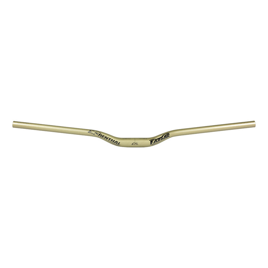 Renthal V3 Fatbar 31.8 MTB Handlebar Diameter: 31.8mm 800mm Rise: 30mm Gold