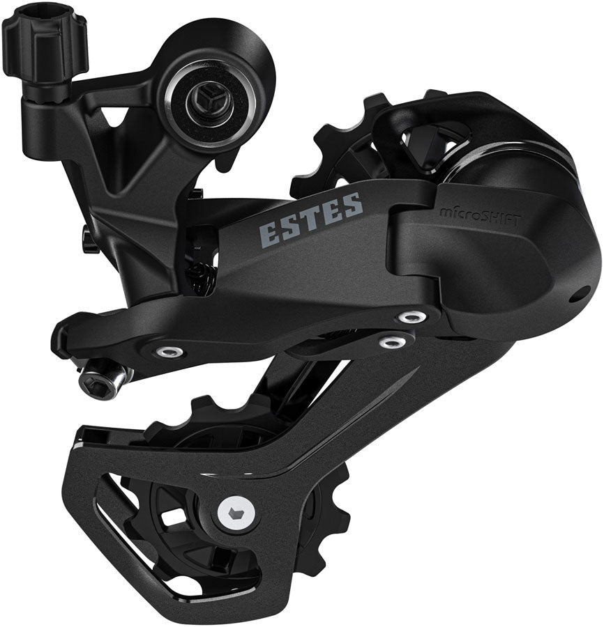 microSHIFT Estes 1x Rear Derailleur - 7/8/9-Speed Medium Cage 40-45t Max Cog 11-12t Min Cog 33t Capacity BLK